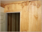 Custom Paneling, Cedar Closet, Quarter Sawn Wood Products, Interior Design, Rustic, Cabin, Decorator Walls, Crown Molding